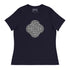 A navy blue Xigfireon woman&