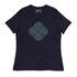 A navy blue Xigfireon woman&